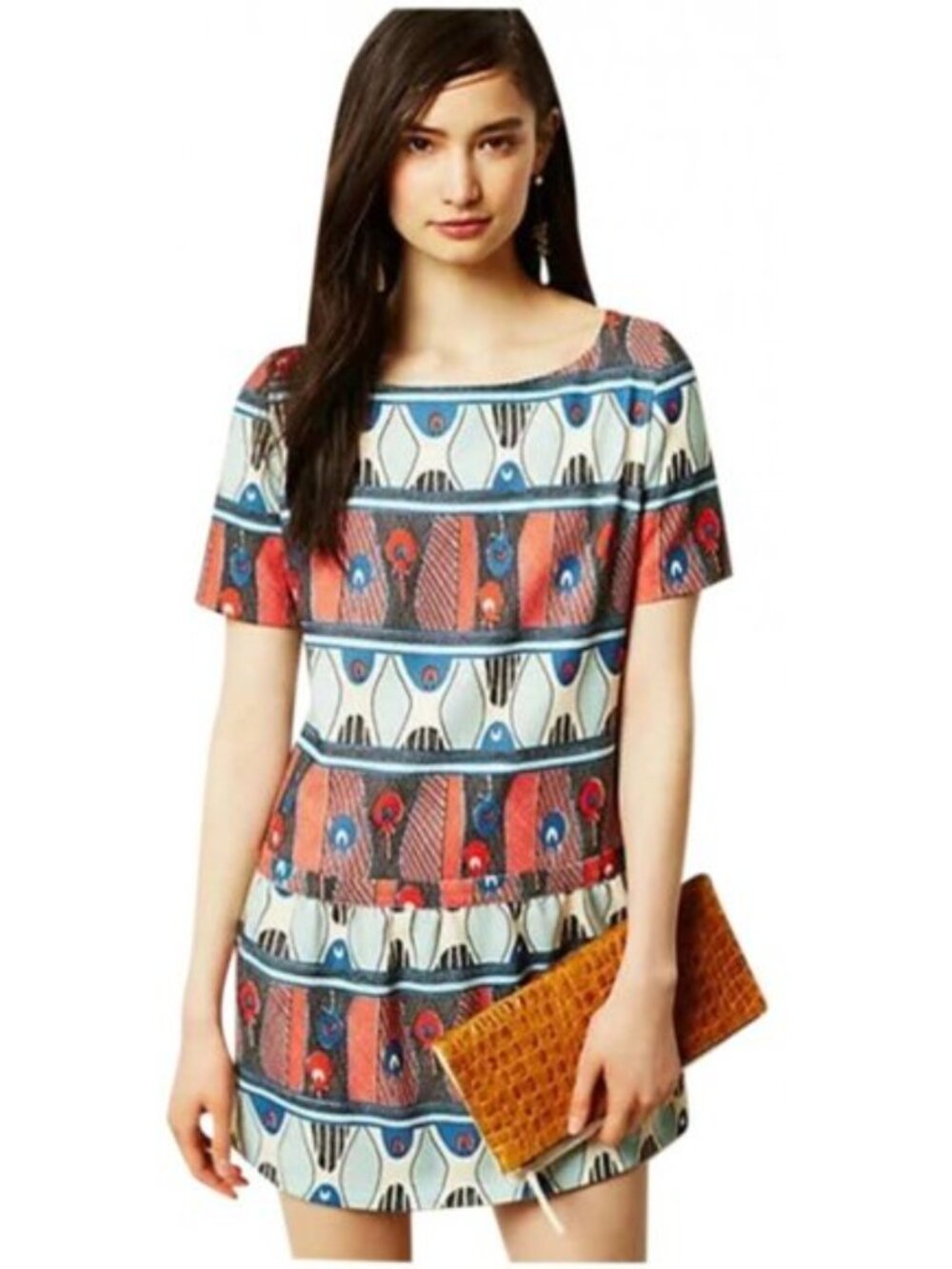 Paul and Joe Sister/Anthropologie Curated Retro/Mod-Inspired 60s/70s Shift Dress